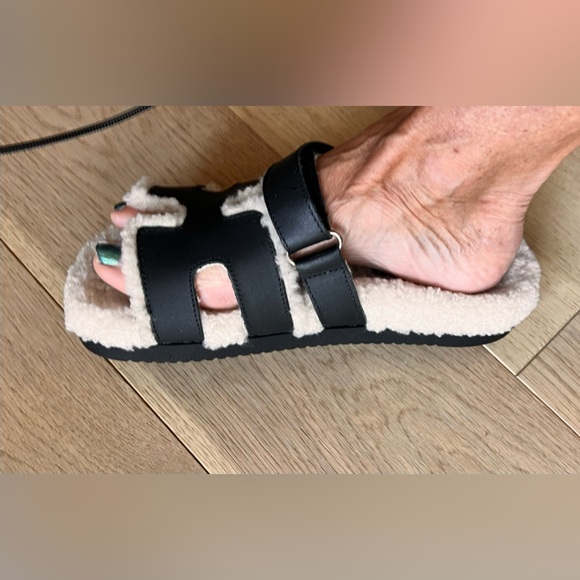 Steve Madden NWOT sandals/slippers/house shoes fleece lining so 8 - Picture 7 of 7